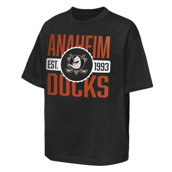 Anaheim Ducks detské tričko NHL Shot Speed Short Sleeve Elevated