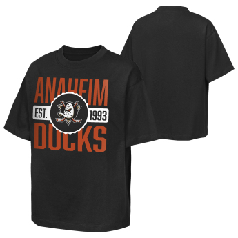 Anaheim Ducks detské tričko NHL Shot Speed Short Sleeve Elevated