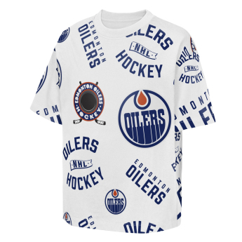 Edmonton Oilers detské tričko NHL Unstoppable All Over Print Short Sleeve Elevated