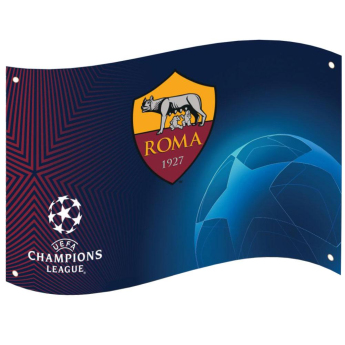 AS Rím vlajka Champions League Flag
