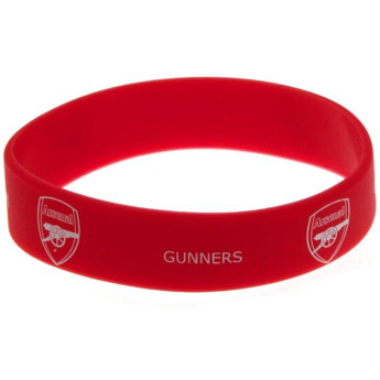 FC Arsenal silikónový náramok red gunners