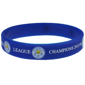 Leicester City silikónový náramok Wristband Champions