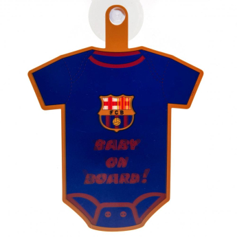FC Barcelona mini body do auta Baby On Board Sign