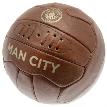 Manchester City futbalová lopta Faux Leather - size 5