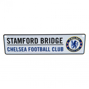 FC Chelsea ceduľa na okno window sign