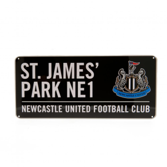 Newcastle United ceduľa na stenu Street Sign BK