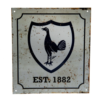 Tottenham ceduľa na stenu Retro Logo Sign