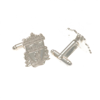 FC Liverpool manžetové gombíky Silver Plated Formed Cufflinks