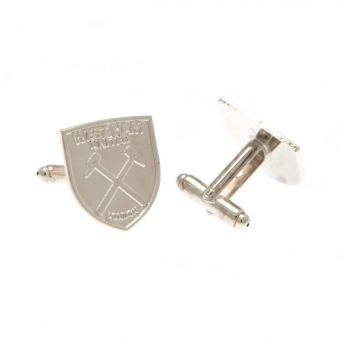 West Ham United manžetové gombíky Silver Plated Cufflinks CR