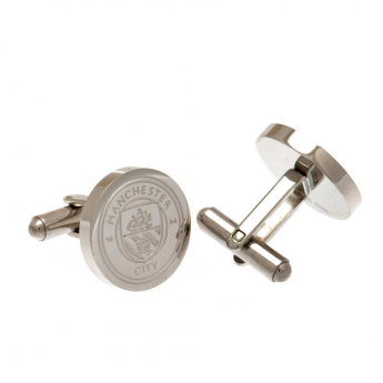 Manchester City manžetové gombíky Stainless Steel Cufflinks CR