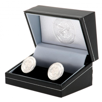 FC Celtic manžetové gombíky Sterling Silver Cufflinks