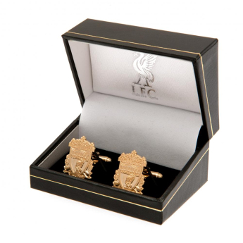 FC Liverpool manžetové gombíky Gold Plated Cufflinks