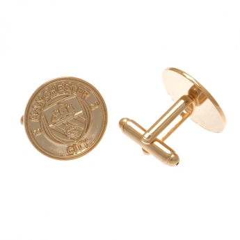 Manchester City manžetové gombíky Gold Plated Cufflinks