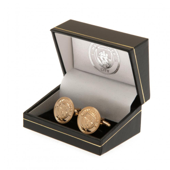 Manchester City manžetové gombíky Gold Plated Cufflinks