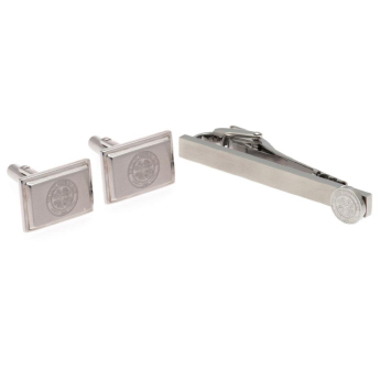 FC Celtic set viazanková spona a manžetové gombíky Tie Slide & Cufflink Set