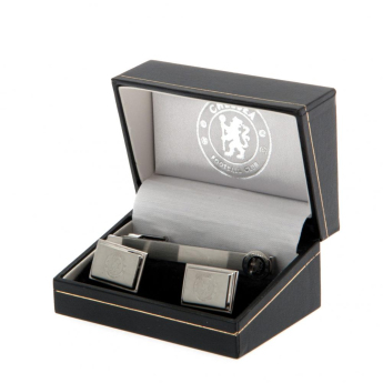 FC Chelsea set viazanková spona a manžetové gombíky Tie Slide & Cufflink Set