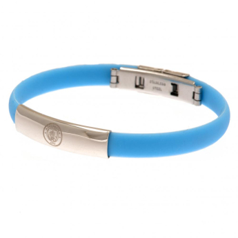 Manchester City silikónový náramok Colour Silicone Bracelet