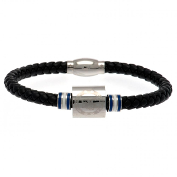 FC Chelsea kožený náramok Colour Ring Leather Bracelet