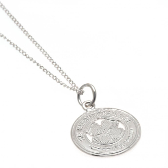 FC Celtic retiazka na krk s príveskom Sterling Silver Pendant & Chain