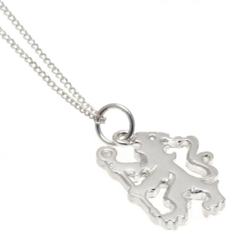 FC Chelsea retiazka na krk s príveskom Sterling Silver Pendant & Chain LN