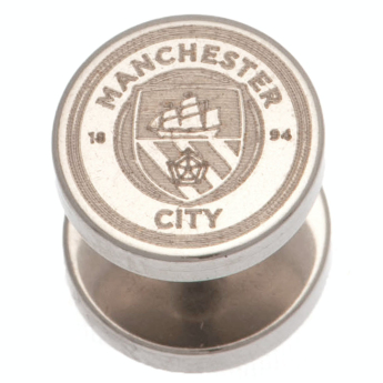 Manchester City náušnice Stainless Steel Stud Earring