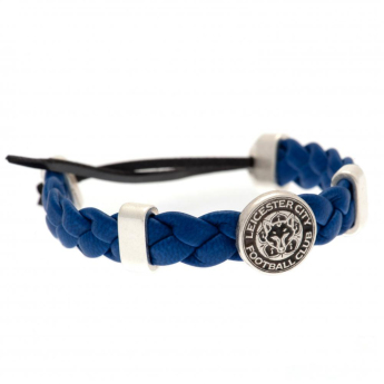 Leicester City náramok PU Slider Bracelet