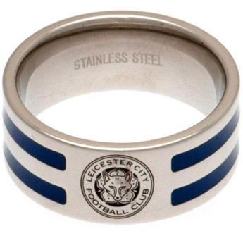 Leicester City prsteň Colour Stripe Ring Small