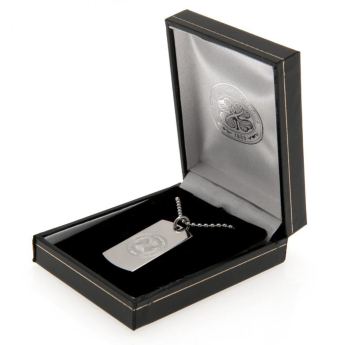 FC Celtic retiazka na krk s psou známkou Engraved Dog Tag & Chain