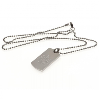 Newcastle United retiazka na krk s psou známkou Engraved Dog Tag & Chain