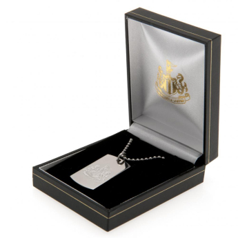 Newcastle United retiazka na krk s psou známkou Engraved Dog Tag & Chain