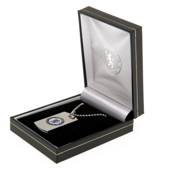 FC Chelsea retiazka na krk s psou známkou Colour Crest Dog Tag & Chain