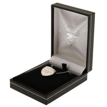 FC Arsenal retiazka na krk s príveskom Stainless Steel Pendant & Chain