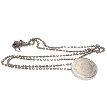 FC Chelsea retiazka na krk s príveskom Stainless Steel Pendant & Chain