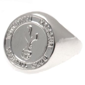 Tottenham prsteň Silver Plated Crest Medium