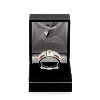 FC Liverpool prsteň Colour Stripe Ring Large