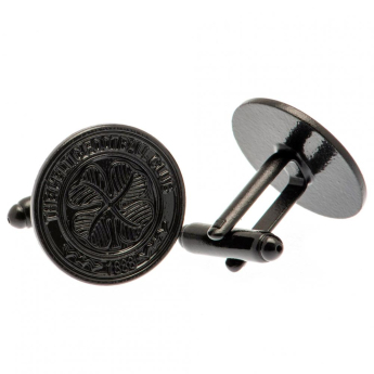 FC Celtic manžetové gombíky Black IP Cufflinks