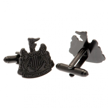 Newcastle United manžetové gombíky Black IP Cufflinks