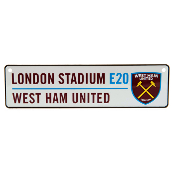West Ham United ceduľa na okno Window Sign