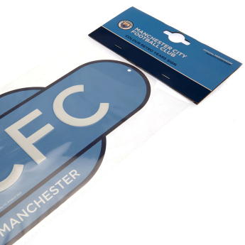 Manchester City ceduľa na stenu Colour Retro Sign