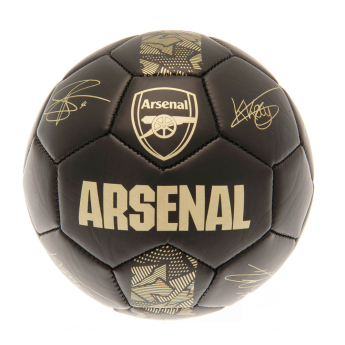FC Arsenal fotbalová mini lopta Skill Ball Signature Gold PH size 1
