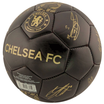 FC Chelsea futbalová lopta Signature Gold PH - size 5