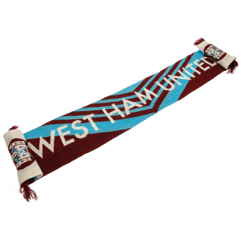 West Ham United zimný šál Retro 1976