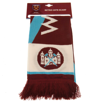 West Ham United zimný šál Retro 1976