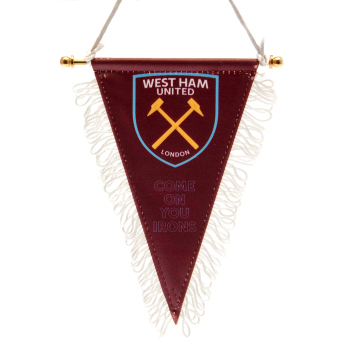 West Ham United vlajočka Triangular Mini Pennant