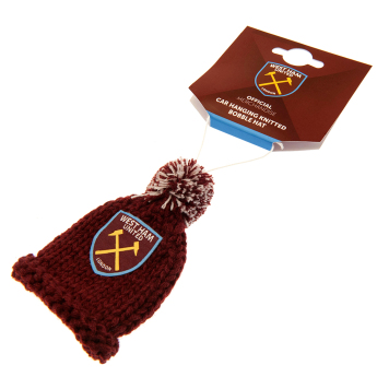West Ham United čiapka do auta Hanging Bobble Hat