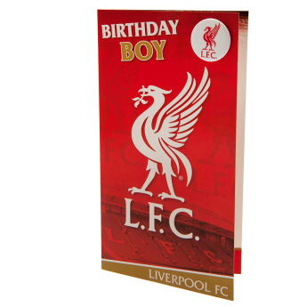 FC Liverpool narodeninové želanie Birthday boy