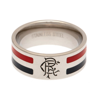 FC Rangers prsteň Colour Stripe Ring Large