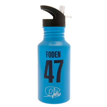 Manchester City fľaša na pitie Aluminium Drinks Bottle Foden