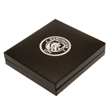 Manchester City retiazka na krk s príveskom Stainless Steel Pendant & Chain
