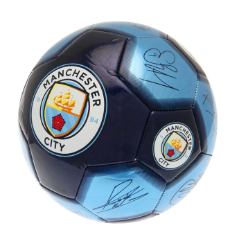 Manchester City fotbalová mini lopta Sig 26 Skill Ball - Size 1